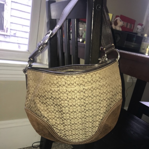 Coach Handbags - Coach medium size brown purse